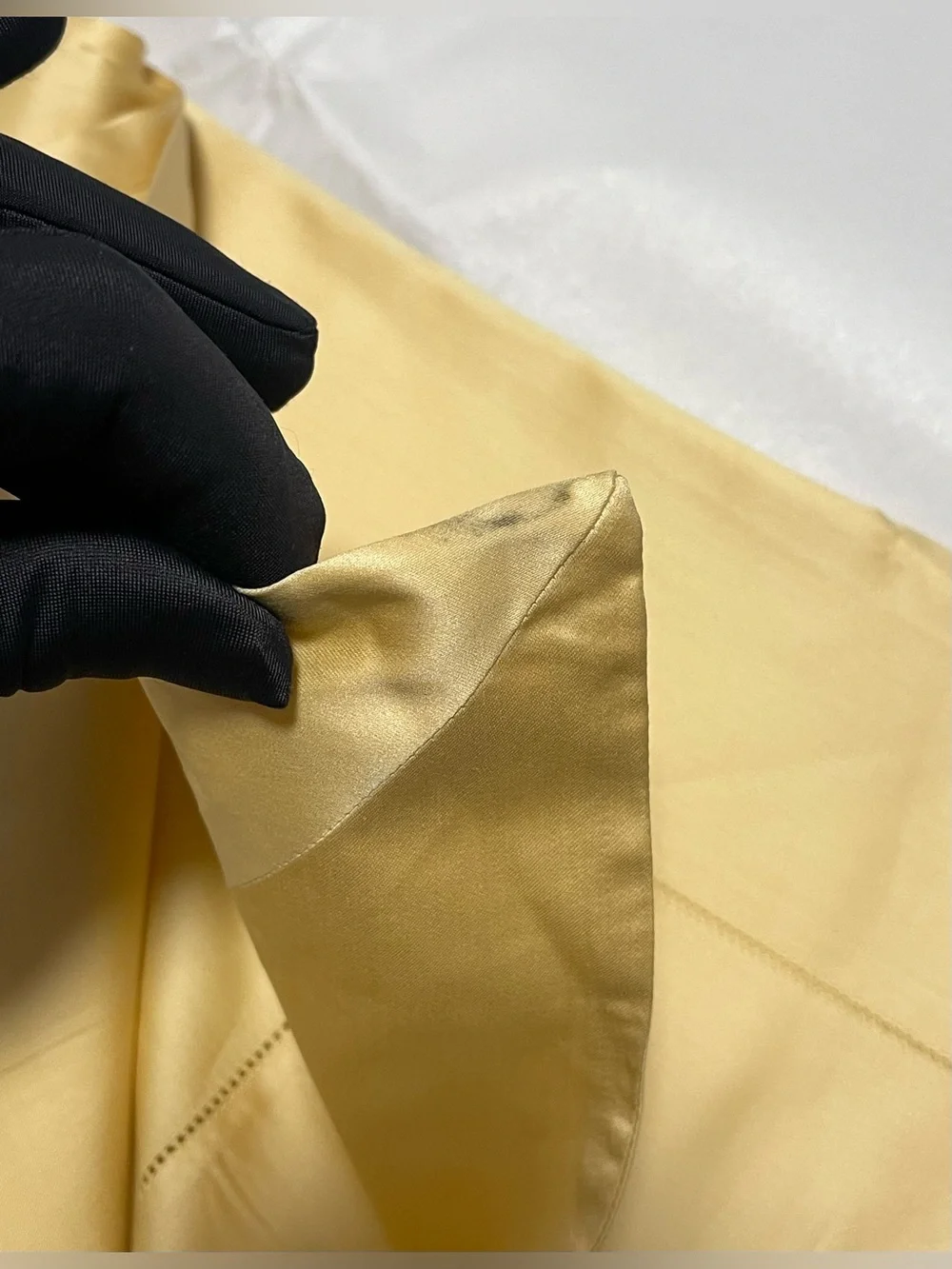 SFERRA Giotto Full/Queen Flat Sheet Extra Long Staple Cotton 96x114” Honey $518